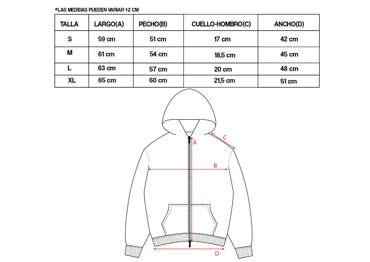 DISTRESSED ZIP UP HOODIE