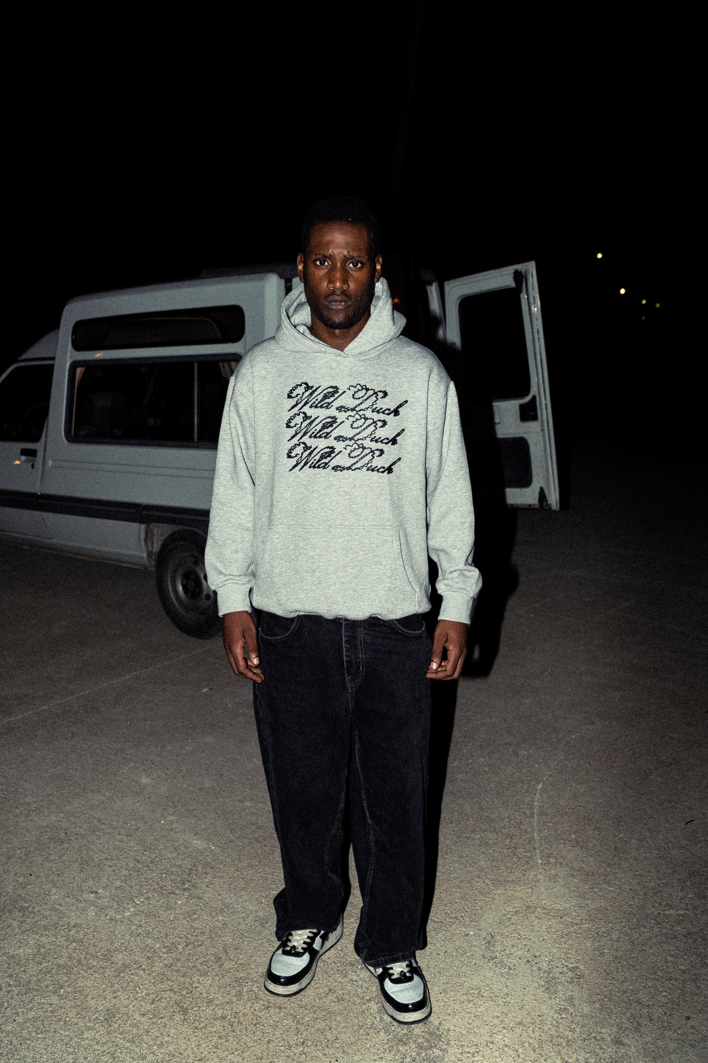 ESSENTIAL WD HOODIE(GREY)